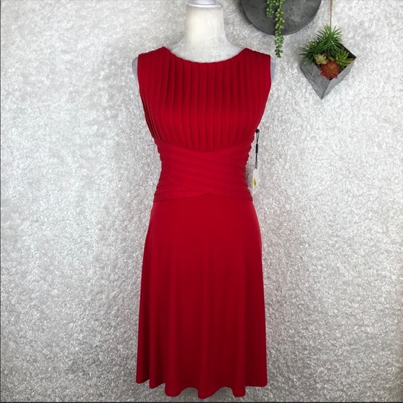 Calvin Klein Dresses & Skirts - NWT Calvin Klein Red Dress | 14
